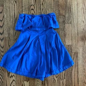 Free People strapless romper. Size XS